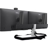 Dell Pro Dual-Monitorstandfuß MDS26, Support de moniteur Noir/Argent
