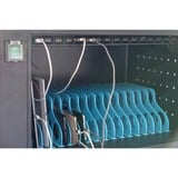 Digitus Armoire de recharge mobile, 16 stations de charge, pour tablettes jusqu'à 14" Noir, 16x USB-A