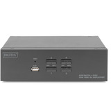 Digitus Commutateur KVM DisplayPort 4x 1, Switch KVM Noir