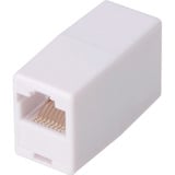 Digitus Coupleur modulaire Cat.5e, non blindé, Raccord Blanc