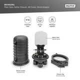 Digitus DN-941091, Boîtier Noir