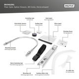 Digitus DN-941091, Boîtier Noir