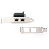 Digitus Gigabit Ethernet PCI Express Card, Carte réseau 2 ports