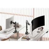 Digitus Support moniteur simple, 57", 27 kg, Support de moniteur Noir