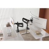 Digitus Support moniteur simple, 57", 27 kg, Support de moniteur Noir
