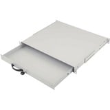 Digitus Tiroir pour clavier verrouillable 1U, Stockage Gris