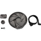 EcoFlow Wave 3 kit de douche, pompe de douche et seau pliable Noir