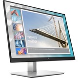 HP E-Series E24i G4 61 cm (24") 1920 x 1200 pixels WUXGA Noir, Argent Moniteur  Noir/Argent, 61 cm (24"), 1920 x 1200 pixels, WUXGA, 5 ms, Noir, Argent