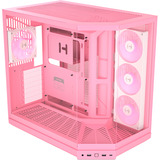 HYTE Y50 Lait à la Fraise boîtier midi tower Rose clair | 2x USB-A | 1x USB-C | RGB | Verre trempé