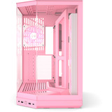 HYTE Y50 Lait à la Fraise boîtier midi tower Rose clair | 2x USB-A | 1x USB-C | RGB | Verre trempé