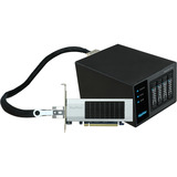 HighPoint RocketStor 6541AW 4-Bay PCIe 4.0 x16 NVMe, Boîtier RAID Noir