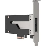 Icy Dock ExpressSlot Elite MB840M5P-B, Carte d'interface Noir/Argent