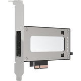 Icy Dock MB840M5P-B, Carte d'interface Noir/Argent