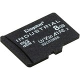 Kingston Carte 8GB microSDHC Industrielle C10 A1 pSLC emballage individuel sans adaptateur, Carte mémoire Noir, 8 Go, MicroSDHC, Classe 10, UHS-I, 100 Mo/s, 80 Mo/s