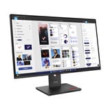 Lenovo ThinkVision T32UD-40 Moniteur 31.5" 4K Ultra HD Noir, 1x DisplayPort, 1x HDMI, 2x USB-C, 3x USB-A, 1x RJ-45, 80 cm (31.5"), 3840 x 2160 pixels, 4K Ultra HD, LCD, 6 ms, Noir