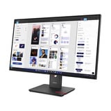 Lenovo ThinkVision T32UD-40 Moniteur 31.5" 4K Ultra HD Noir, 1x DisplayPort, 1x HDMI, 2x USB-C, 3x USB-A, 1x RJ-45, 80 cm (31.5"), 3840 x 2160 pixels, 4K Ultra HD, LCD, 6 ms, Noir