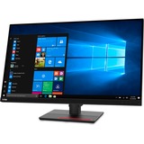 Lenovo ThinkVision T32h-30 écran plat de PC 80 cm (31.5") 2560 x 1440 pixels Quad HD LED Noir Moniteur Noir, 1x DisplayPort, 1x HDMI, 1x USB-C, 4x USB-A, 1x RJ-45, 80 cm (31.5"), 2560 x 1440 pixels, Quad HD, LED, 6 ms, Noir