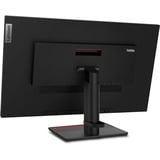 Lenovo ThinkVision T32h-30 écran plat de PC 80 cm (31.5") 2560 x 1440 pixels Quad HD LED Noir Moniteur Noir, 1x DisplayPort, 1x HDMI, 1x USB-C, 4x USB-A, 1x RJ-45, 80 cm (31.5"), 2560 x 1440 pixels, Quad HD, LED, 6 ms, Noir
