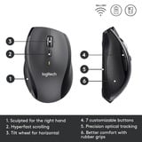 Logitech Customizable Mouse M705 souris Droitier RF sans fil Optique 1000 DPI Anthracite, Droitier, Optique, RF sans fil, 1000 DPI, Charbon de bois