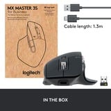 Logitech  MX Master 3S Business, Souris Graphite