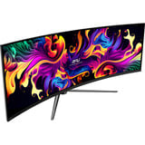 MSI MPG 491CQPDE QD-OLED écran plat de PC 124,5 cm (49") 5120 x 1440 pixels Dual QHD Noir Moniteur UltraWide gaming incurvé Noir, 1x DisplayPort, 2x HDMI, 1x USB-C, 2x USB-A, 144 Hz, 124,5 cm (49"), 5120 x 1440 pixels, Dual QHD, QD-OLED, 0,03 ms, Noir