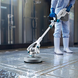 Makita Ponceuse sans fil PS001GZ XGT, Machine à récurer Blanc/Bleu