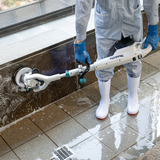 Makita Ponceuse sans fil PS001GZ XGT, Machine à récurer Blanc/Bleu