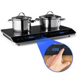 Medion LIFE Plaque de cuisson à induction double MD 15324, Plaque chauffante Noir