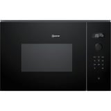 Neff N 50 Noir Micro-onde simple Intégré 25 L 900 W, Four à micro-ondes Intégré, Micro-onde simple, 25 L, 900 W, Écran integré, LED