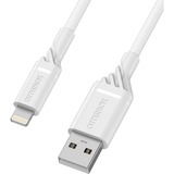 Otterbox Câble adaptateur USB 2.0, connecteur USB-A > connecteur Lightning Blanc
