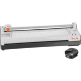 Peach Lamineuse 6 en 1 A3 incl. arrondisseur d'angles, massicot, feuilles de plastification, Plastifieuse 