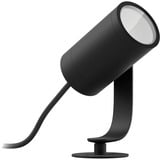Philips Hue Spot extérieur Lily - Kit d'extension d'éclairage LED, Lumière LED Noir, 2000 - 6500 K
