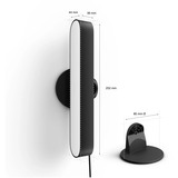 Philips Hue White & Color Ambiance Play Lightbar extension, Lumière LED Noir