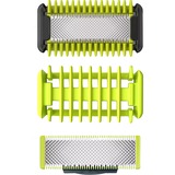 Philips Norelco OneBlade Kit Visage + Corps, 1 lame pour le visage, 1 pour le corps, Bundle 1 lame pour le visage, 1 pour le corps, Lame de rasage, Noir, Citron vert, Acier inoxydable, Philips, OneBlade