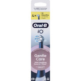 Procter & Gamble Oral-B iO Nettoyage Doux Pack de 4, Tête brosse à dent électrique Noir