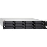 QNAP TS-H1886XU-RP-R2 NAS Rack (3 U) Ethernet/LAN Noir, Gris D-1622 NAS, Rack (3 U), Intel® Xeon® D, D-1622, Noir, Gris