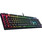 Razer Blackwidow V4 X RGB clavier gaming mécanique Noir, Layout DE (QWERTZ), Razer certified Mechanical Green Switches, 100%