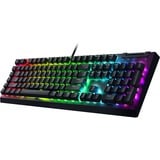 Razer Blackwidow V4 X RGB clavier gaming mécanique Noir, Layout DE (QWERTZ), Razer certified Mechanical Green Switches, 100%