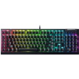 Razer Blackwidow V4 X, clavier gaming Noir, Layout DE, Razer certified Mechanical Green Switches