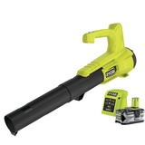 Ryobi ONE+ Souffleur de feuilles sans fil RY18BLA-140, 18Volt Vert/Noir