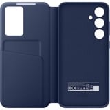 SAMSUNG Coque Smart View avec porte-carte pour Galaxy S24 FE, Housse smartphone Bleu foncé, Étui avec portefeuille, Samsung, Galaxy S24 F, 17 cm (6.7"), Bleu foncé