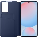 SAMSUNG Coque Smart View avec porte-carte pour Galaxy S24 FE, Housse smartphone Bleu foncé, Étui avec portefeuille, Samsung, Galaxy S24 F, 17 cm (6.7"), Bleu foncé