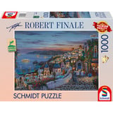 Schmidt Spiele Robert Finale: Coucher de soleil à Santorin, Puzzle 