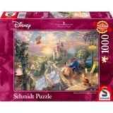 Schmidt Spiele Thomas Kinkade Studios : Disney Dreams Collection - La Belle et la Bête, Puzzle 