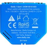 Shelly 1 Gen4, Relais Bleu