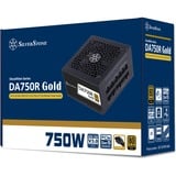 SilverStone , 750 Watt alimentation  Noir