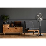 Steba VT S6, Ventilateur Gunmetal, Ventilateur à lame domestique, Acier inoxydable