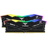 Team Group DIMM 32 Go DDR5-7200 Kit, Mémoire vive Noir, noir, FF3D532G7200HC34ADC01,Delta RGB, XMP