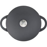 Tefal Trattoria E21872 Rond Noir, Poêle Noir, Rond, Noir, Aluminium, Titanium Extra, Amovible, Vitrocéramique, Gaz, Halogène, Induction, Plaque étanche