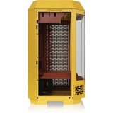 Thermaltake The Tower 250 boîtier mini tower Jaune | 2x USB-A | 1x USB-C | Verre Trempé